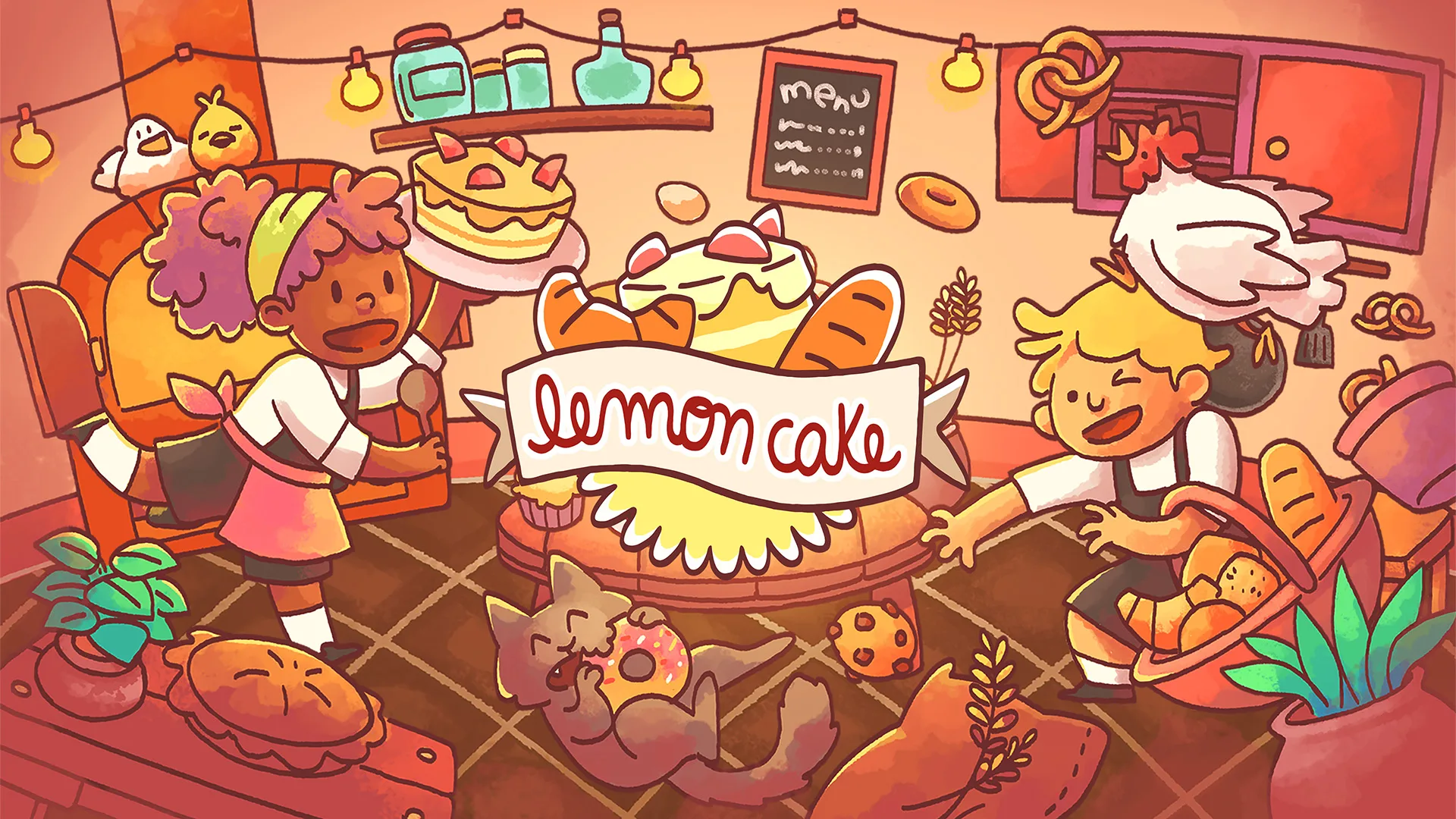 Enjoy A Slice of Lemon Cake – A Delicious Baking Sim